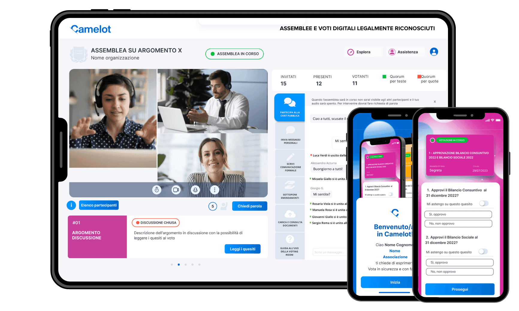 Un servizio gestito, anche in presenza