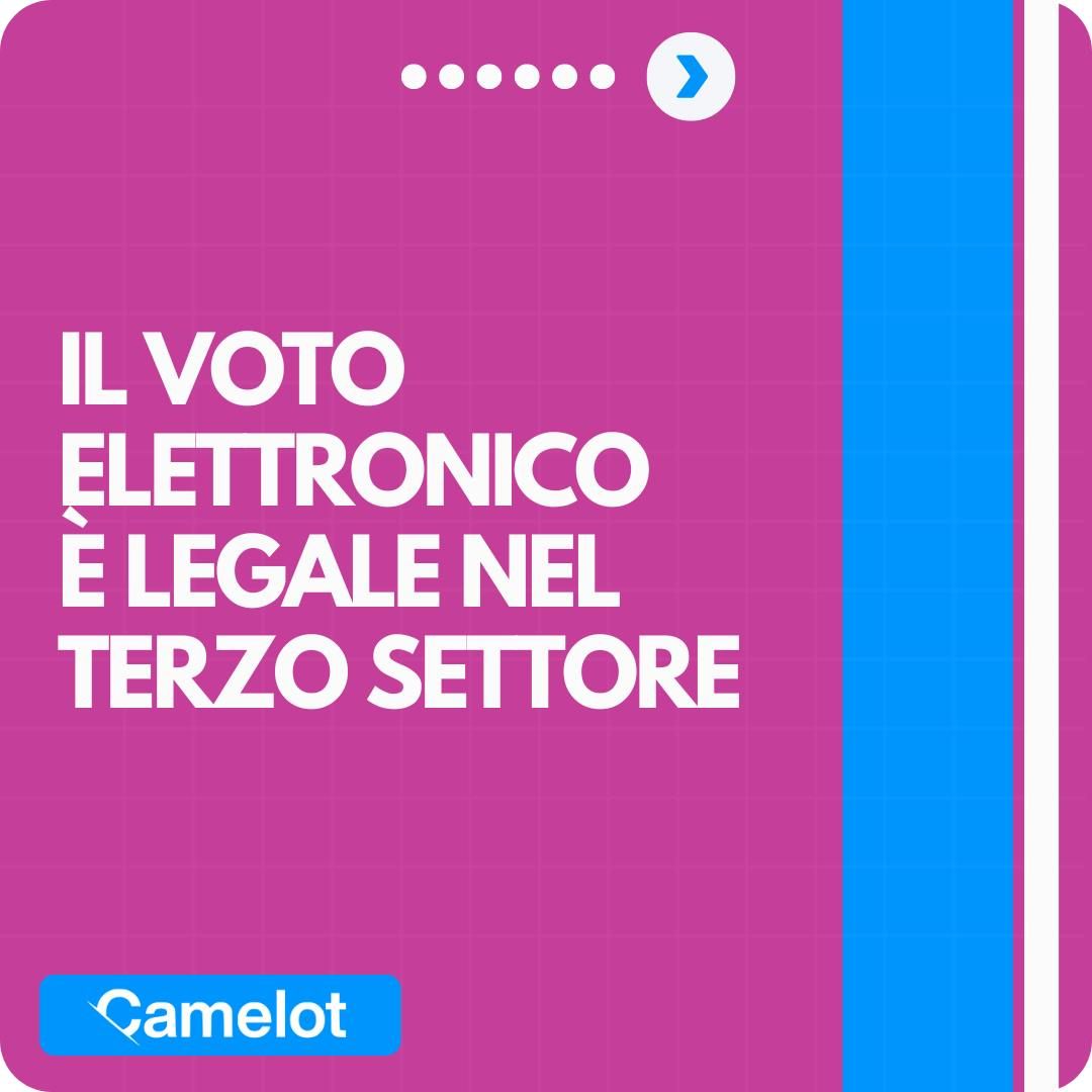 Il voto elettronico è legale nel Terzo Settore